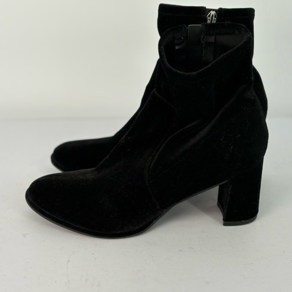🧊 Marc Fisher Lizzy velvet  Ankle Boots